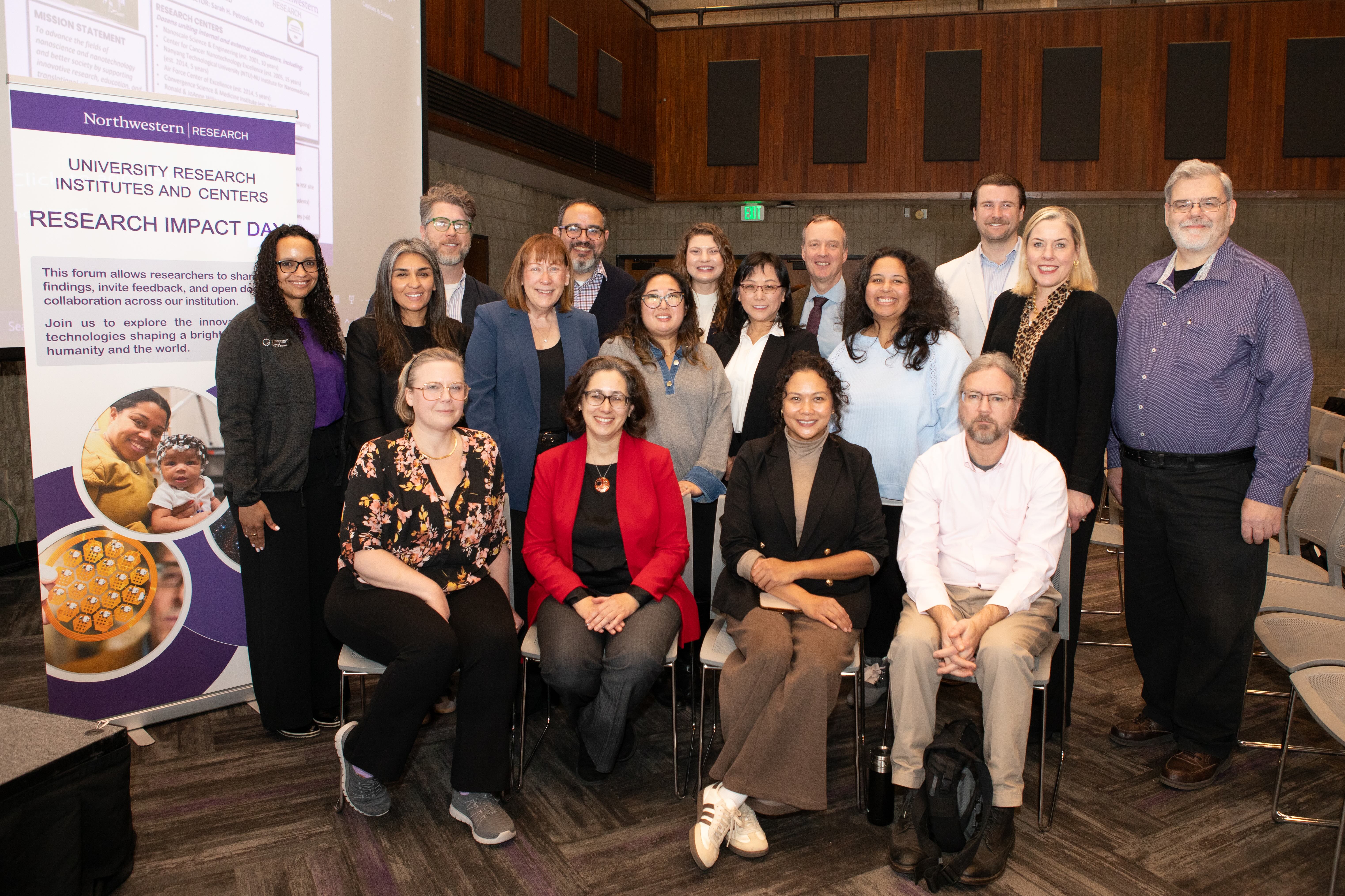 Office for Research team at URIC Impact Day